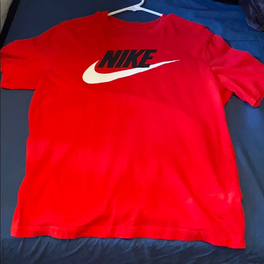 Red Nike Tee